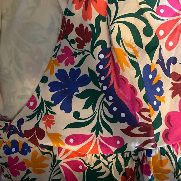 Leota mini wrap dress - Picture 8 of 14